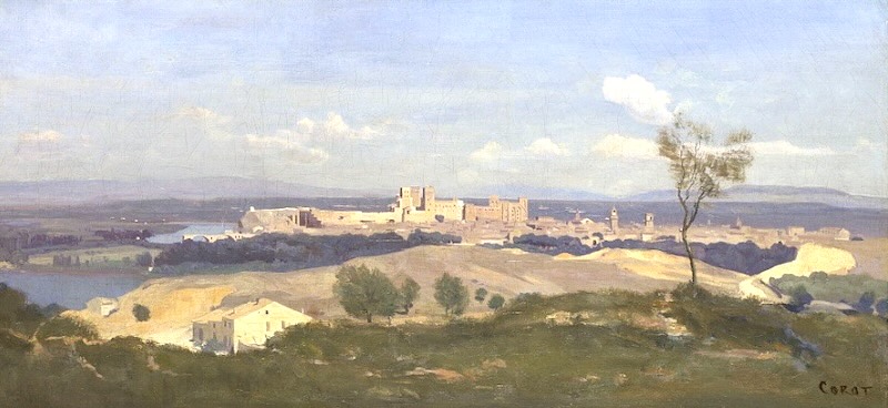 Avignon par Corot